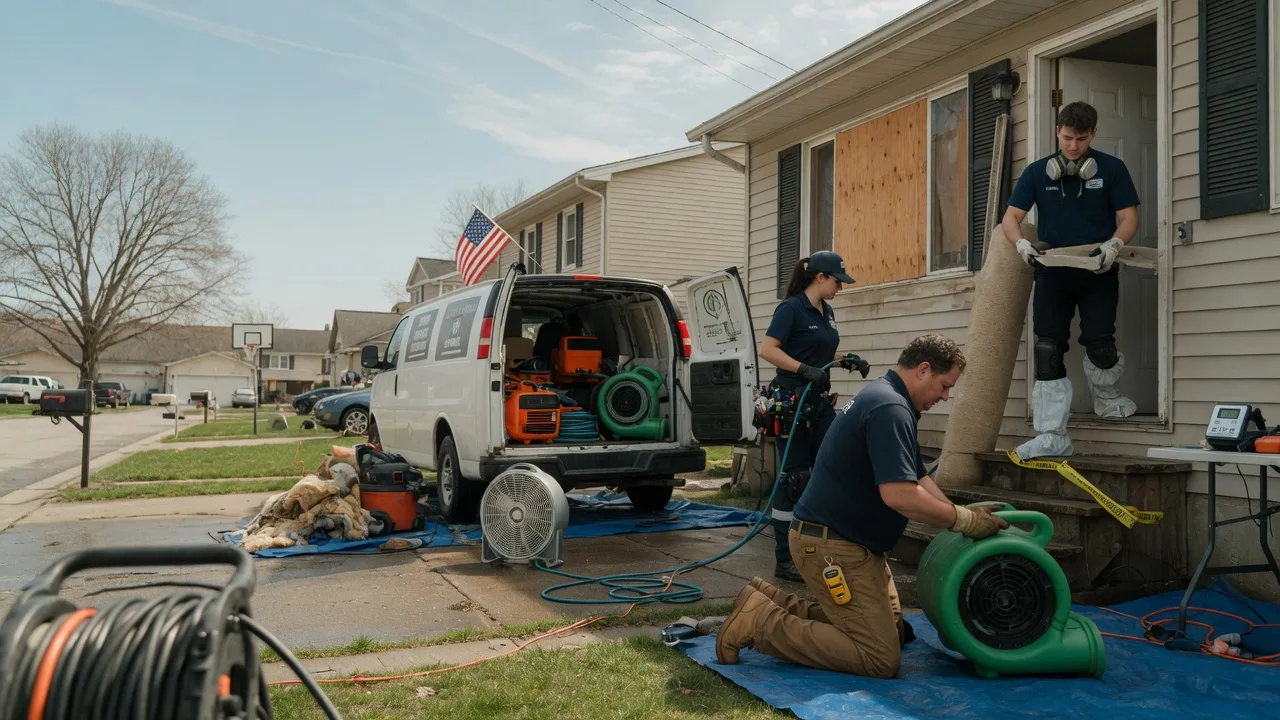 Water Damage Restoration in Killduff, IA near me